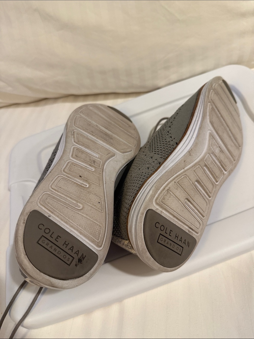 Cole Haan Gray Knit Sneakers Women’s Size 8 - Picture 2 of 2
